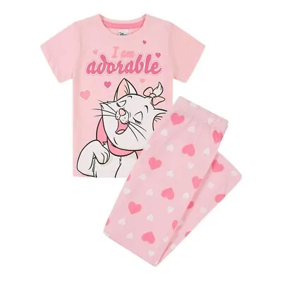 Buy Disney Aristocats Marie Pyjamas. I Am Adorable Aged 2-8 Years Cotton New • 7.99£