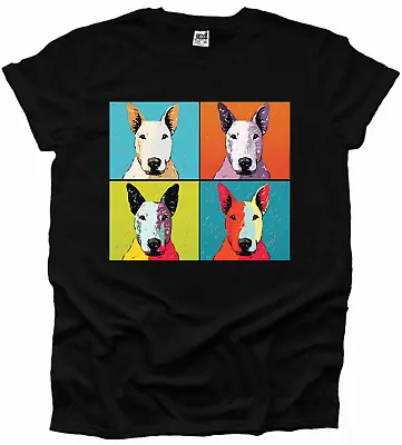 Buy Dachshund English Bull Terrier Alsation Andy Warhol Pop Art Mens Tshirt Woman • 9.99£