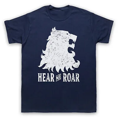 Buy Game Of Thrones Lannister Lion Head Sigil Hear Me Roar Mens & Womens T-shirt • 17.99£