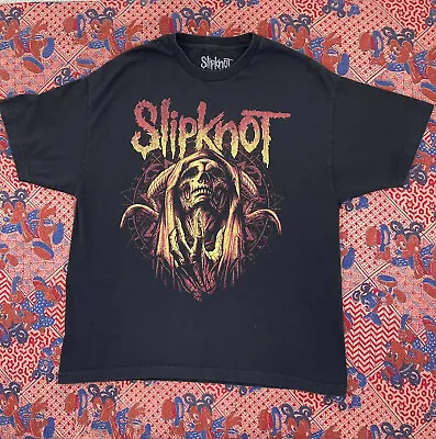 Buy Slipknot US Tour 2021 Concert Short Sleeve T-Shirt Killswitch Engage Black XL • 9.46£