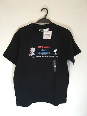 Buy UNIQLO Peanuts Sunday Specials UT Graphic T-Shirt Tee Size S Linus & Snoopy NWT • 14.90£