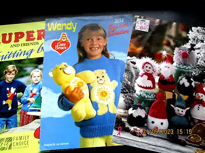 Buy 80s Vintage Joy Gammon Care Bears / Rupert Jumpers & Toys Wendy  + Xmas Cosies C • 5.50£