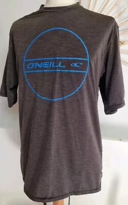 Buy O'Neill UV Sunblock 50+ Mens  Grey Surfer Rare T Shirt  UK Large  • 17.99£
