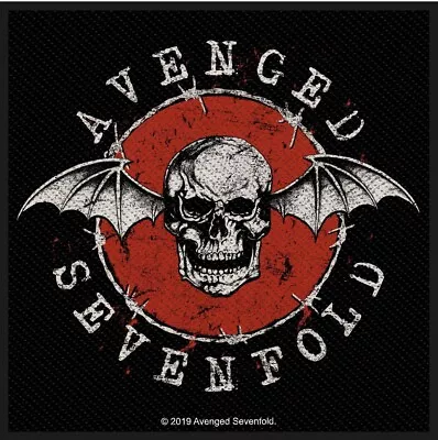 Buy Avenged Sevenfold Distressed Skull Patch Metal Band Merch Official  • 5.63£