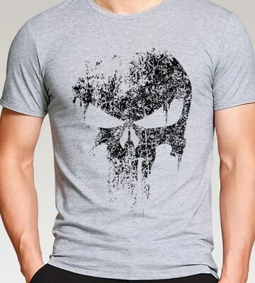 Buy Marvel Comics T-shirt - The Punisher - Big Skull Logo - 2XL • 4.99£