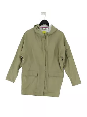 Buy Noisy May Women's Jacket S Green 100% Other Rain Coat • 7.60£