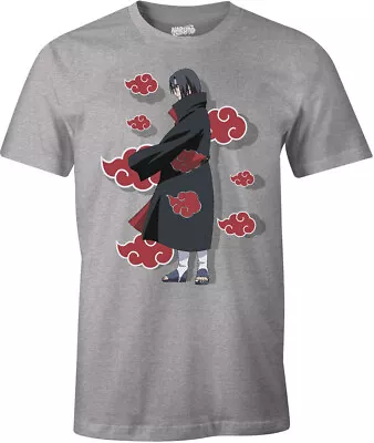 Buy  Naruto Itachi Grey T-Shirt • 19.95£
