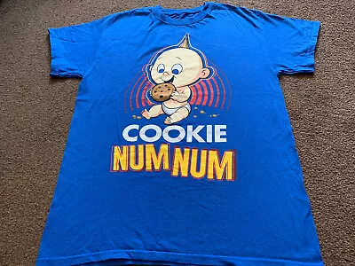 Buy *Rare* Mens Disney Cookie Num Num T.Shirt - Size Medium • 1.99£