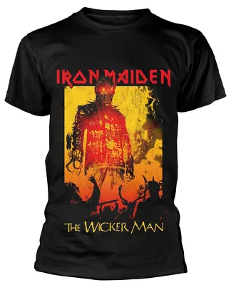 Buy Iron Maiden The Wicker Man Fire T-Shirt OFFICIAL • 16.59£