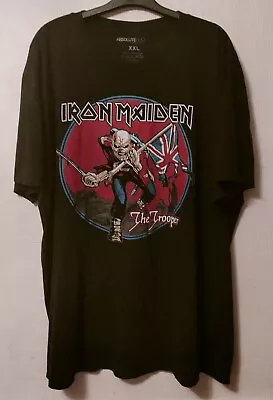 Buy Vintage Original Iron Maiden The Trooper Black T Shirt Absolute Cult Xxl 2xl Im • 29.99£