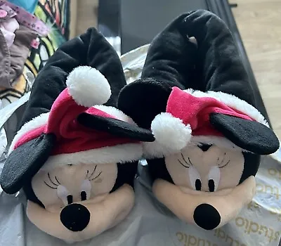 Buy Mickey Mouse Xmas Slippers New Size 5/6 • 4£