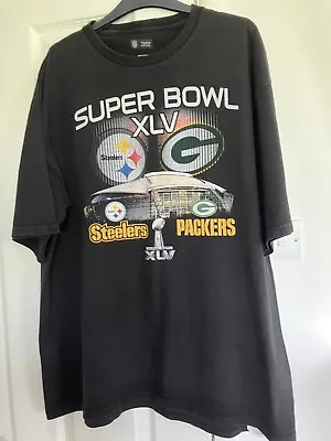 Buy Superbowl XLV Steelers V Packers T-Shirt - Size: XL • 5£