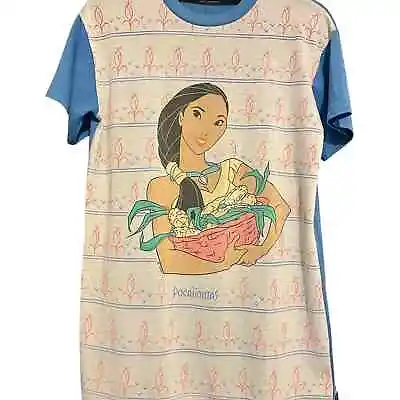 Buy Vintage 90s Pocahontas With Corn AOP Single Stitch Shirt Adult Large • 113.89£