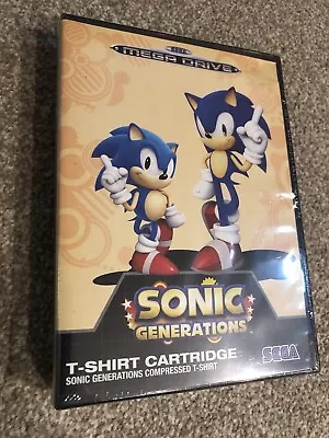 Buy Sega Sonic The Hedgehog Generations Promotional Tshirt New Rare Sealed.  • 79.99£