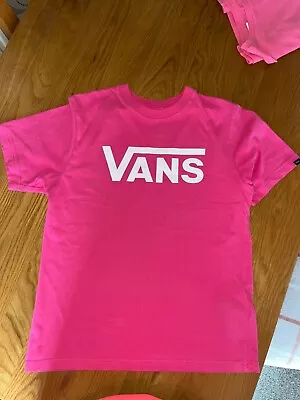 Buy Girls Vans T Shirt 10/12 Years • 8£
