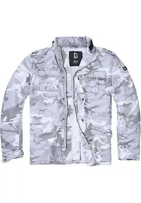Buy Brandit Jacket Men's Jacket Military Winter Britannia Over Sizes Blizzard • 126.17£