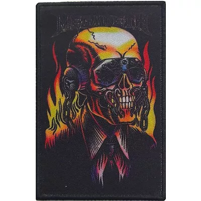 Buy MEGADETH Patch: FLAMING VIC Printed Patch: Official Licensed Merch Fan Gift £pb • 4.25£