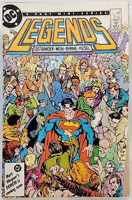 Buy Legends #2 DC Comics 1986 Comic Book Mini Series Superman Ostrander Wein Byrne • 4£
