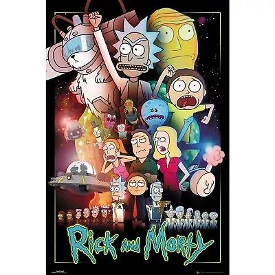 Buy Rick And Morty Wars Poster TA420 • 9.84£