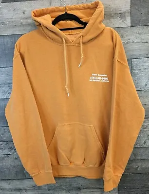 Buy Urban Outfitters Hoodie Oversized Women Size Small Big Graphic Print Orange Love • 30£