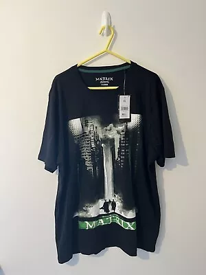 Buy The Matrix Movie T-Shirt Original Poster Art Graphic Mens Size  XL  • 13.59£