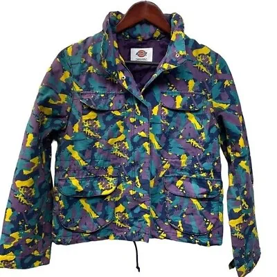 Buy Dickies Purple Camo Cargo Hoodie Jacket • 24.09£