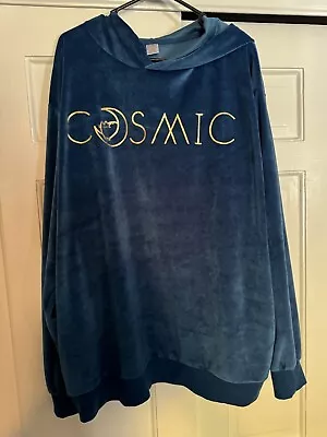 Buy Pusheen Cat Cosmic Blue Moon Velour Sweatshirt Pullover Hoodie 3XL Fall 2020 Box • 26.46£