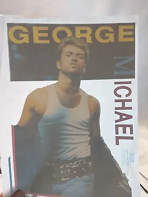 Buy George Michael Vintage T-shirt Transfer Genuine Original Rare 1980s Lithograph  • 29.95£