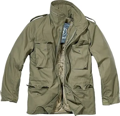 Buy Brandit Jacket Parka Man Winter Military M-65 Classic Olive • 90.10£