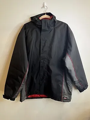 Buy Dickies Heavyweight Jacket Black Coat Mens XL • 44.95£