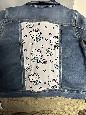 Buy Hello Kitty Denim Jeans Jacket 5T • 35.22£