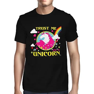 Buy 1Tee Mens Trust Me I'm A Unicorn T-Shirt • 7.99£