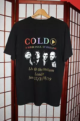 Buy Coldplay A Head Full Of Dreams Live @ The Stadium Tour T-shirt  - L . ALY • 54£