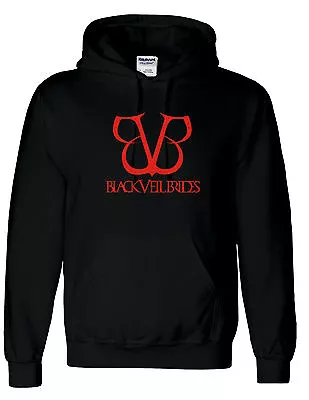 Buy Inspired BLACK VEIL BRIDES Rock Band LOGO Unisex Hoodies Hooded Top • 19.98£