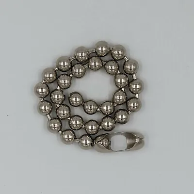 Buy Retro Big Ball Chain Necklace Or Bracelet: Choose Your Length Heavy Metal 90s • 20.78£