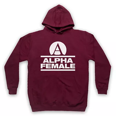 Buy Alpha Female Gym Slogan Workout Sexy Powerful Woman Unisex Adults Hoodie • 27.99£