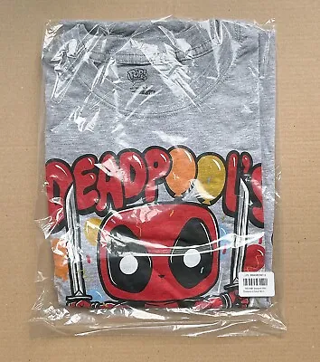 Buy Funko Pop Tees Deadpool 30th Birthday Grey T-Shirt Size: XL - Sealed • 15£