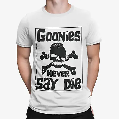 Buy Goonies Never Say Die T-Shirt- Film Movie Poster- Retro - Comedy -Icon Cool USA • 8.39£