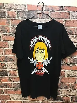 Buy Licensed Masters Of The Universe - He-Man T-Shirt Size M • 21.09£