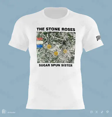 Buy Stone Roses 'SUGAR SPUN SISTER'  - She Bangs The Drums I Wanna Be Adored T-shirt • 27.99£