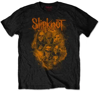 Buy Slipknot WANYK Orange Black T-Shirt OFFICIAL • 16.59£