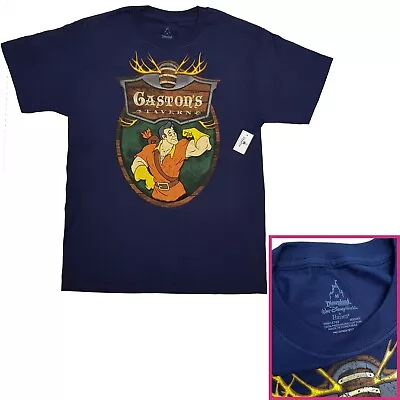 Buy Disney World Gaston's Tavern T-Shirt Adults M Medium Beauty & The Beast Parks • 29.99£