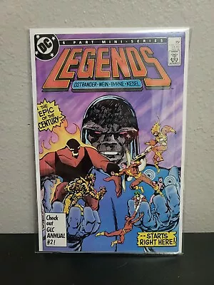Buy Legends #1 DC Comics 1986 1st First Appearance Amanda Waller Key 🔑  - DCU 🔥  • 9.72£