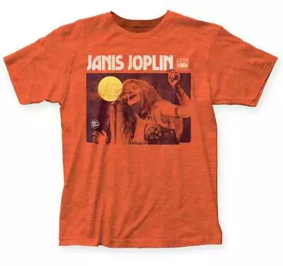 Buy Janis Joplin Live On Stage In The Moonlight Men's T Shirt Rock & Soul Music • 39.91£
