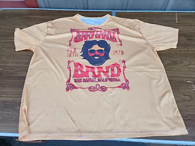 Buy Grateful Dead Shirt 5XL Jerry Garcia Band 2/18/78 San Rafael, Ca. Dead & Company • 28.15£