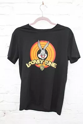 Buy Looney Tunes T Shirt Medium MENS Bugs Bunny Logo   • 12.50£