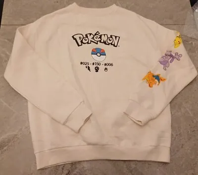 Buy M&S COLLECTION Cotton Rich Pokémon Sweatshirt Size 15-16 Years • 7.99£