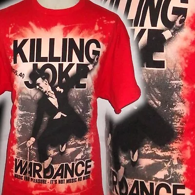 Buy Killing Joke  Wardance 100% Unique  Punk  T Shirt Xl Bad Clown Clothing • 16.99£