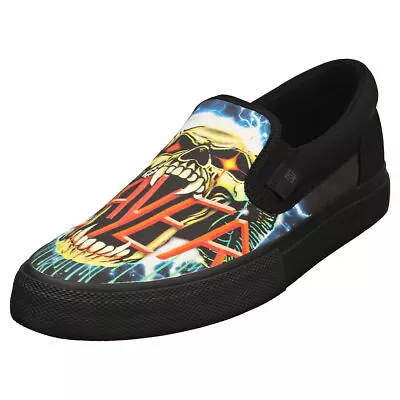 Buy DC Shoes Slayer Manual Slip Mens Black Multicolour Slip On Shoes • 49.49£