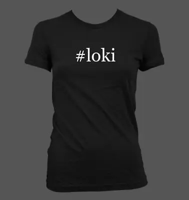 Buy #loki - Cute Funny Hashtag Junior's Cut Women's T-Shirt NEW RARE • 23.95£
